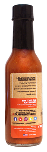 4-5oz Bottle Lola's Fine Hot Sauce - Trinidad Scorpion